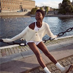 Madewell Mayfair Sweater Cardigan NWT